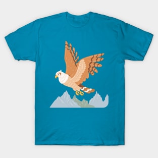 Hawk Hand Drawn Illustration T-Shirt